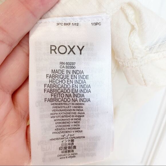 Roxy Avalon Sunset Embroidered Tank Size M NWT - Picture 7 of 8